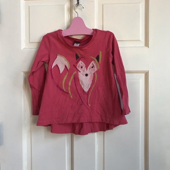 Tea Collection Other - Tea Collection Fox Shirt 4T